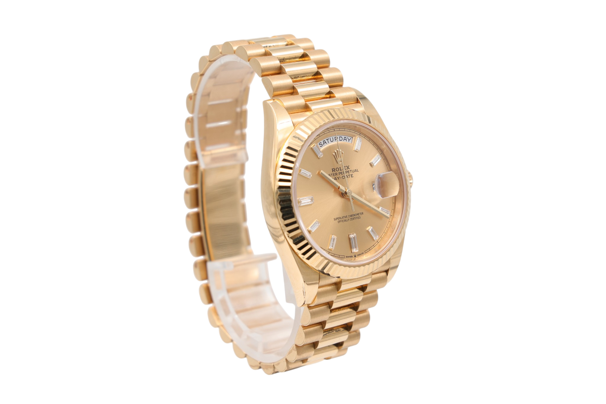 Rolex - Day-Date 40mm – Champagne Baguette – 228238 – 2024