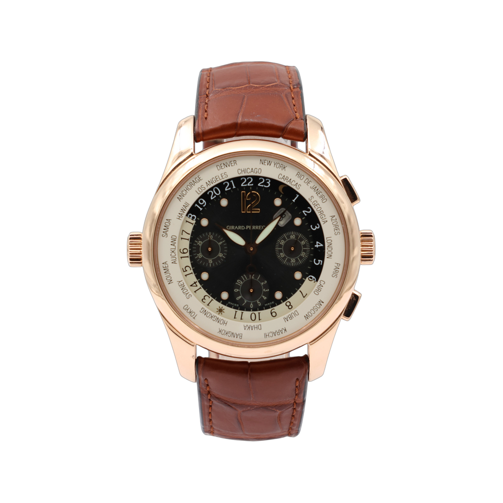 Girard-Perregaux - World Time Chronograph – Black – 49800 – 2025