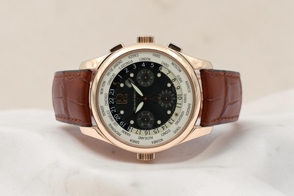 Girard-Perregaux - World Time Chronograph – Black – 49800 – 2025