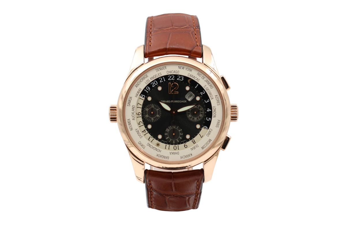 Girard-Perregaux - World Time Chronograph – Black – 49800 – 2025
