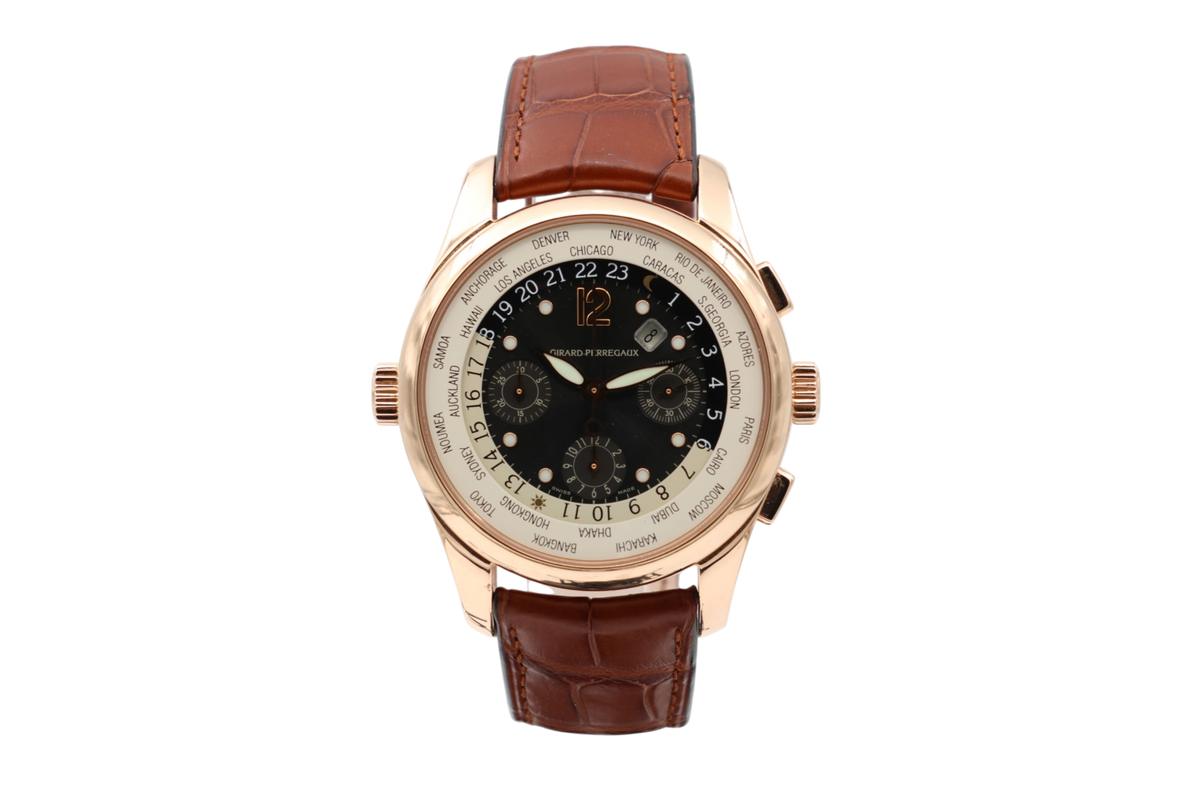 Girard-Perregaux - World Time Chronograph – Black – 49800 – 2025