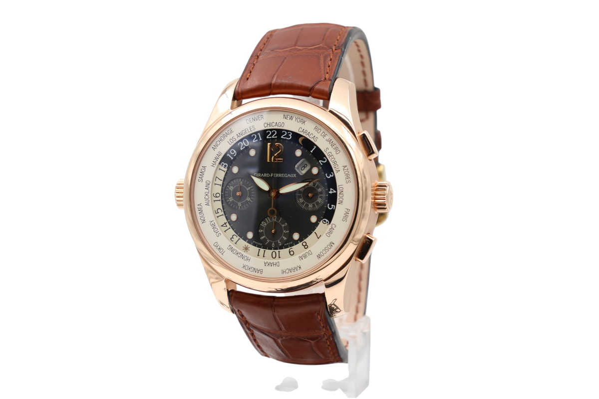 Girard-Perregaux - World Time Chronograph – Black – 49800 – 2025