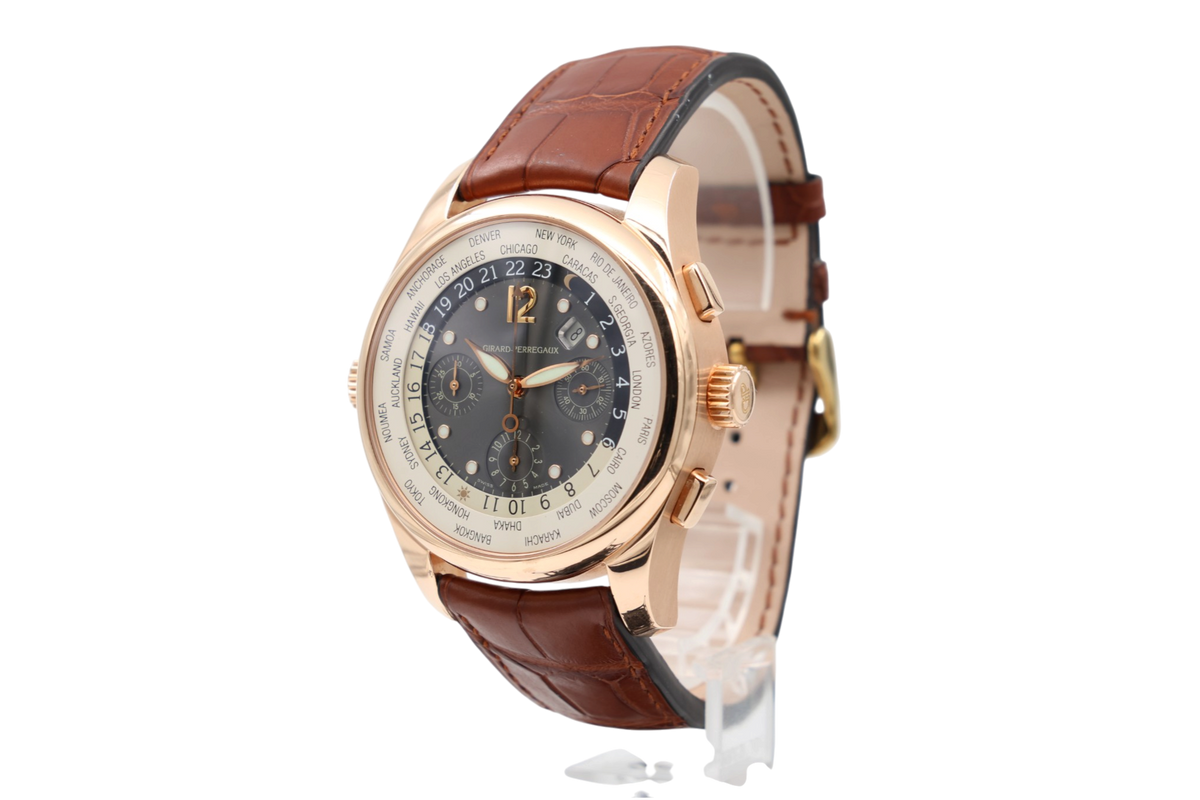 Girard-Perregaux - World Time Chronograph – Black – 49800 – 2025