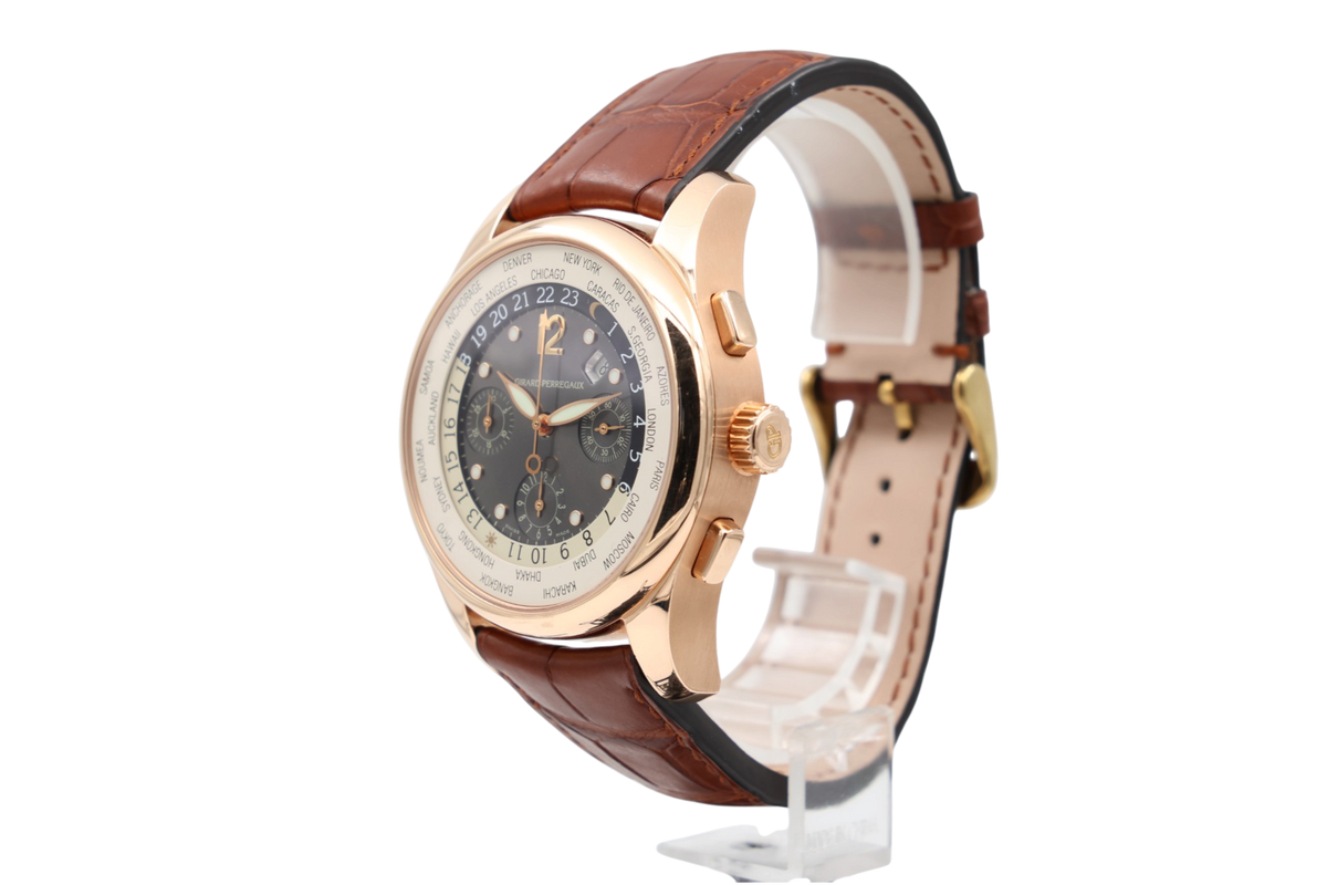 Girard-Perregaux - World Time Chronograph – Black – 49800 – 2025