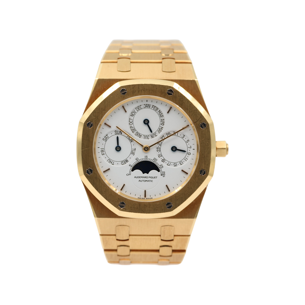 Audemars Piguet - Royal Oak Perpetual Calendar – White – 25654BA – 1990s