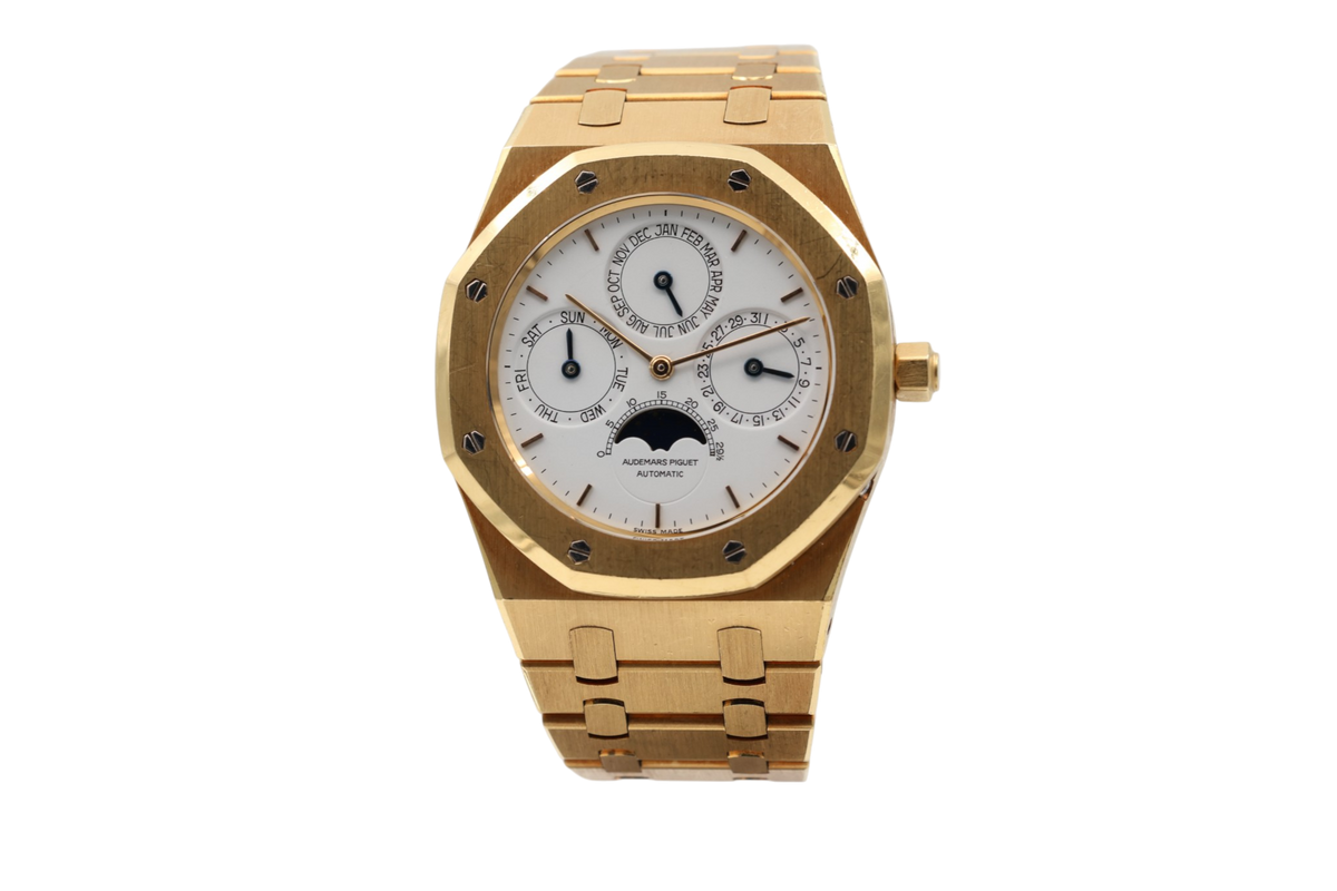 Audemars Piguet - Royal Oak Perpetual Calendar – White – 25654BA – 1990s