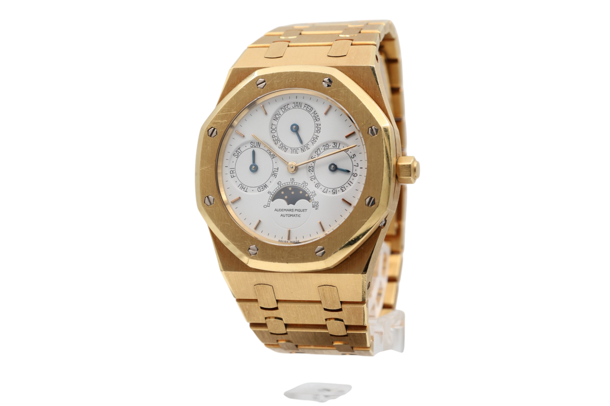 Audemars Piguet - Royal Oak Perpetual Calendar – White – 25654BA – 1990s