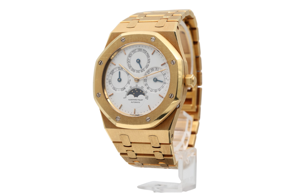 Audemars Piguet - Royal Oak Perpetual Calendar – White – 25654BA – 1990s