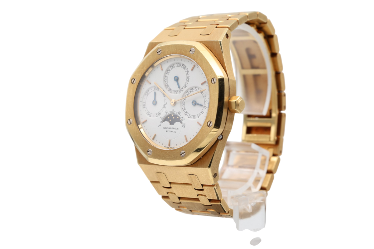 Audemars Piguet - Royal Oak Perpetual Calendar – White – 25654BA – 1990s