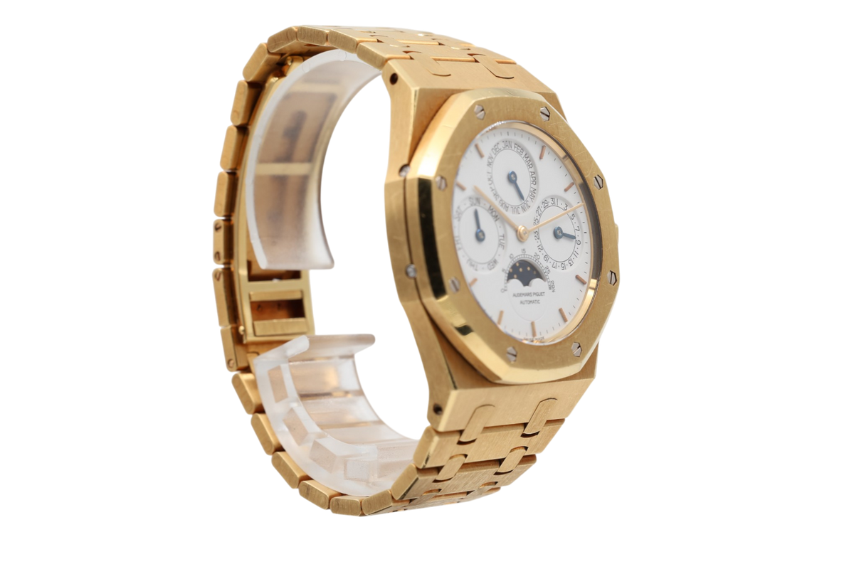 Audemars Piguet - Royal Oak Perpetual Calendar – White – 25654BA – 1990s