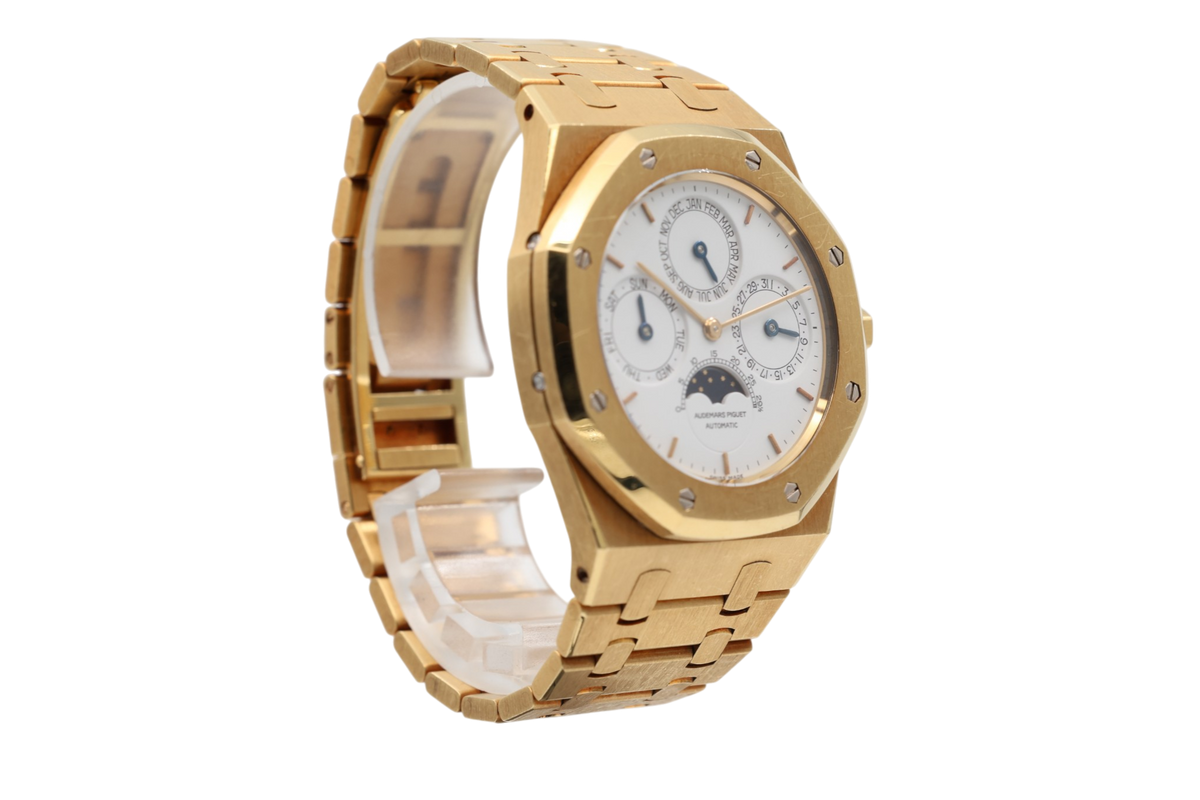 Audemars Piguet - Royal Oak Perpetual Calendar – White – 25654BA – 1990s