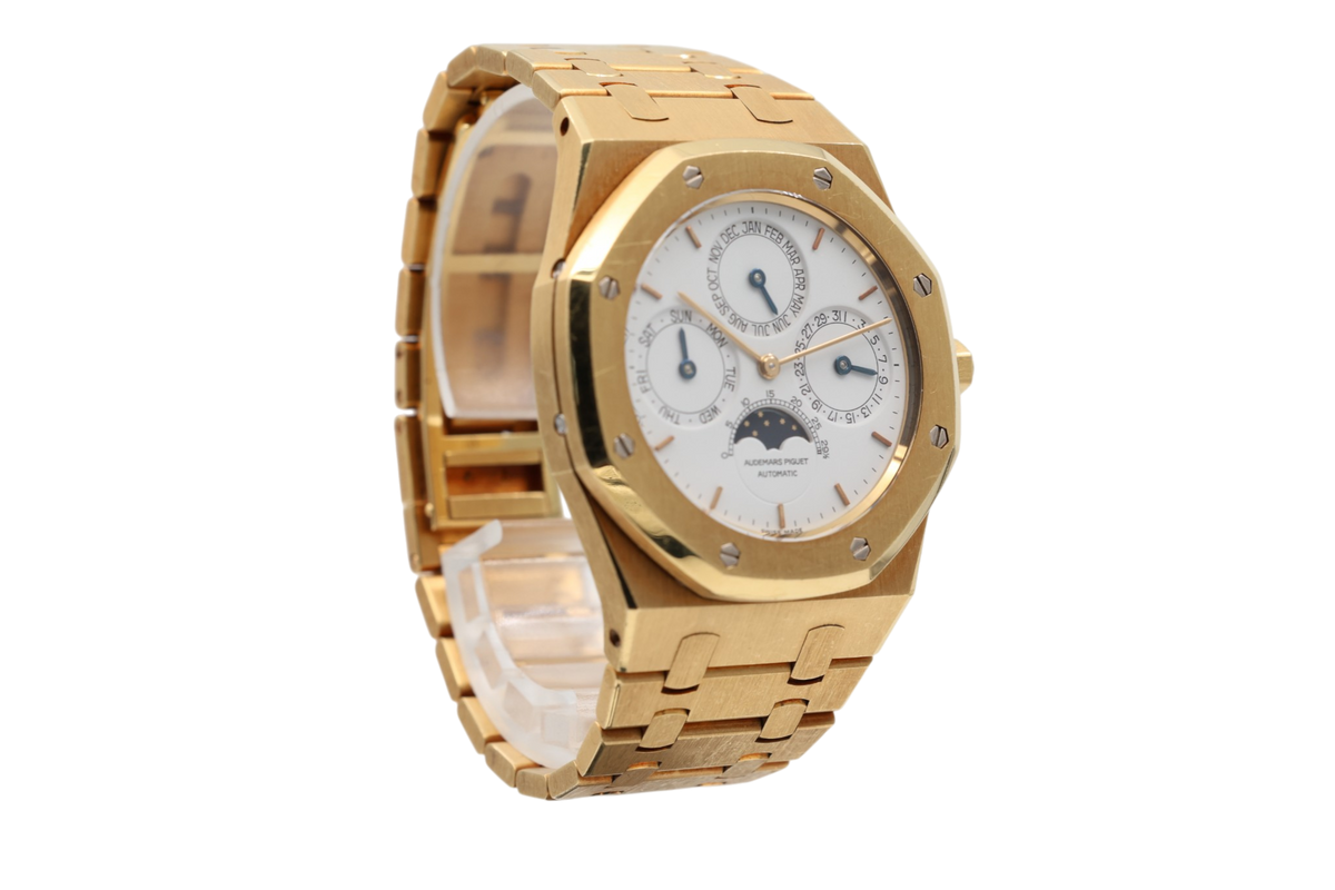 Audemars Piguet - Royal Oak Perpetual Calendar – White – 25654BA – 1990s
