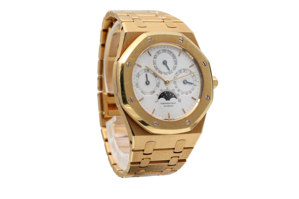 Audemars Piguet - Royal Oak Perpetual Calendar – White – 25654BA – 1990s