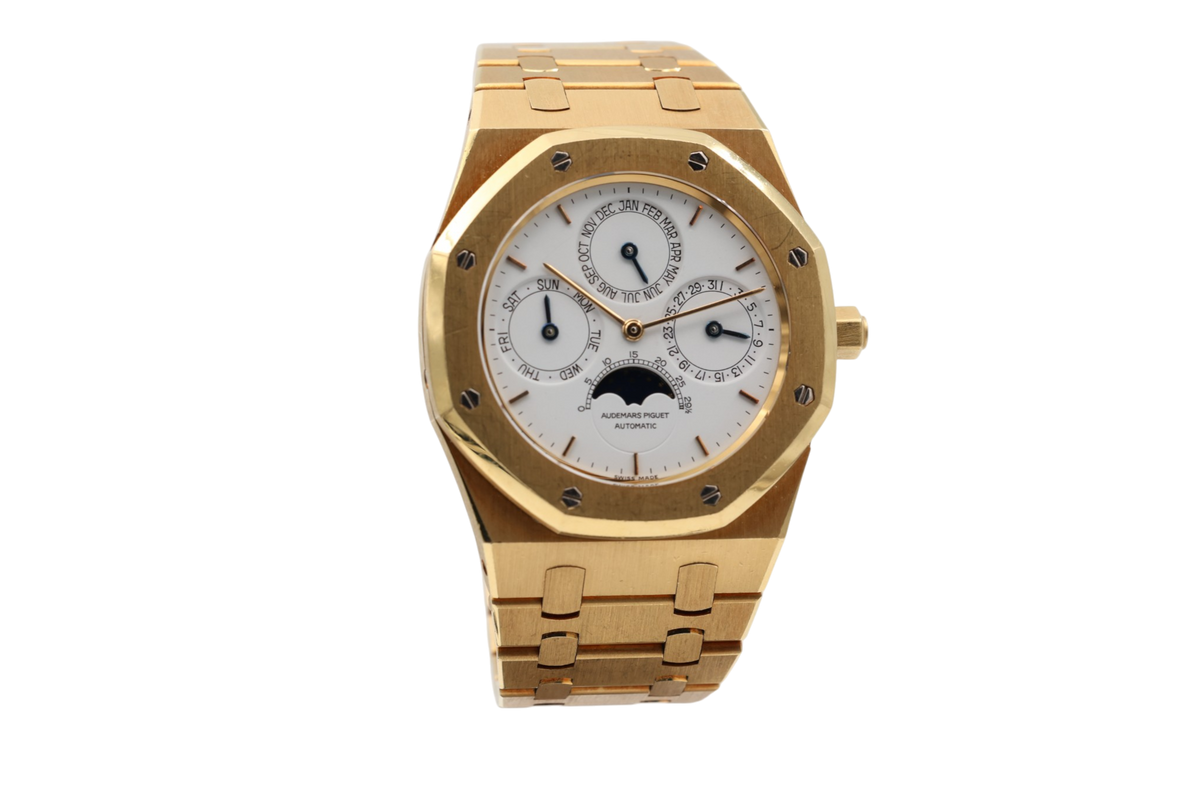 Audemars Piguet - Royal Oak Perpetual Calendar – White – 25654BA – 1990s