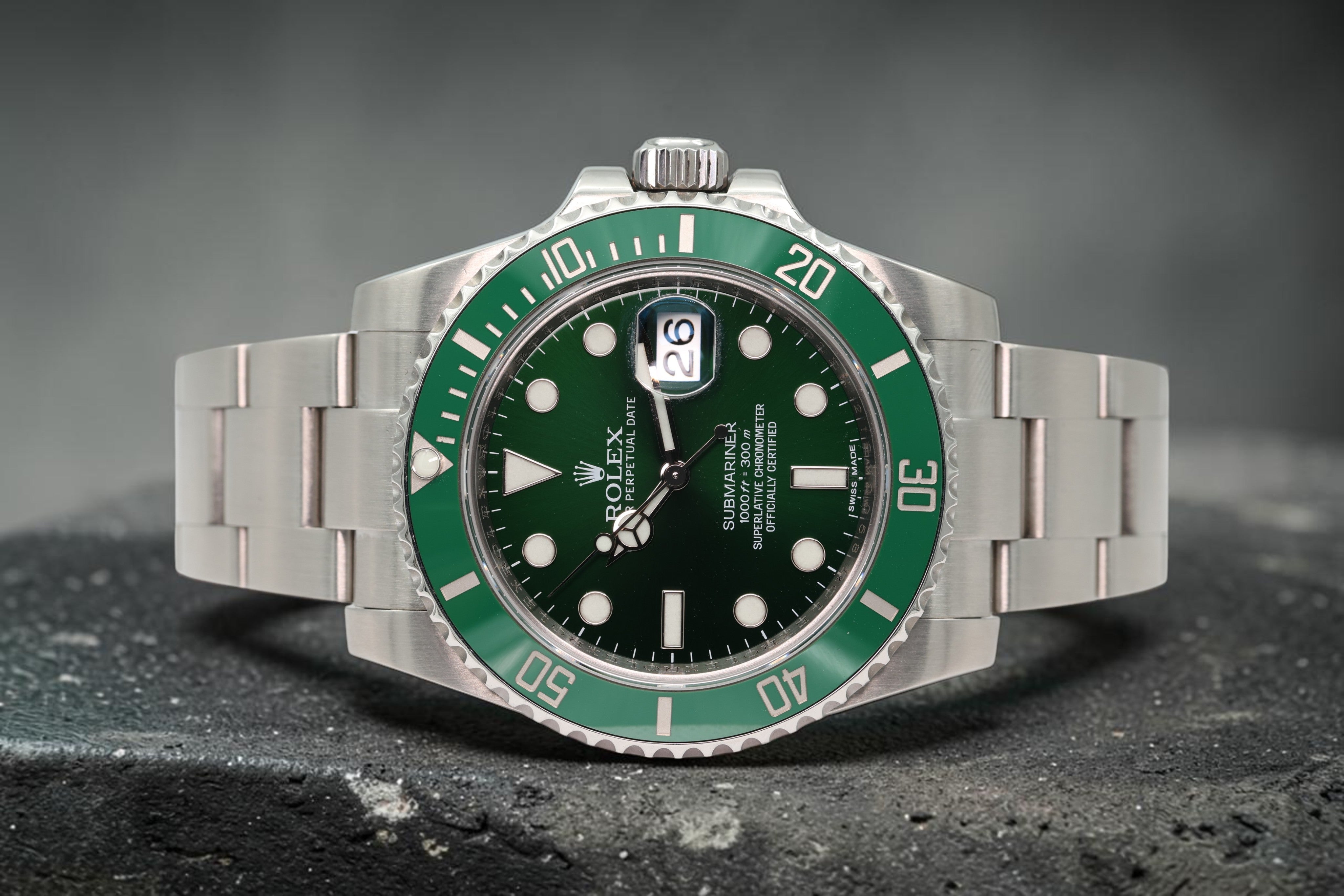Rolex - Submariner – "Hulk" – 116610LV – 2010