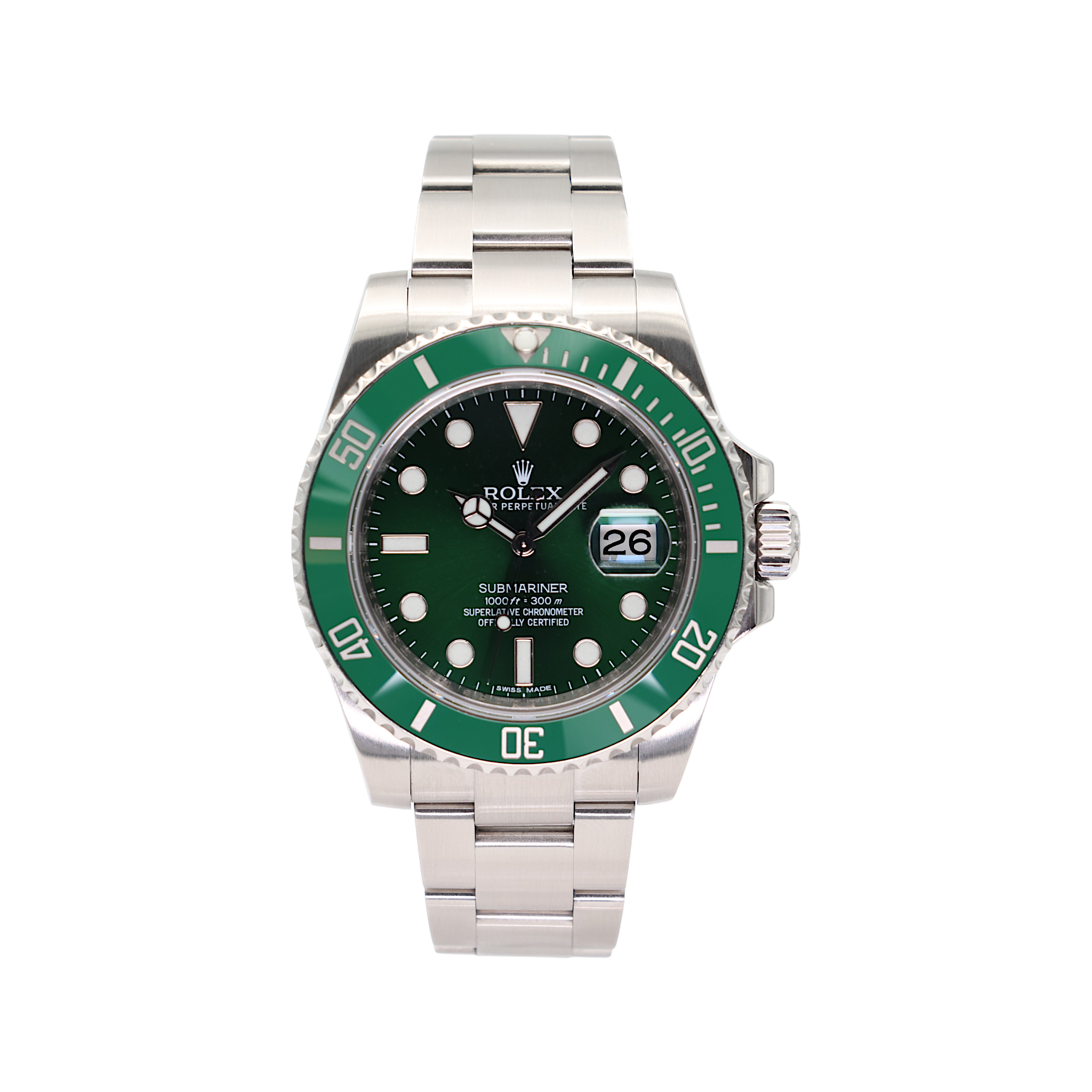 Rolex - Submariner – "Hulk" – 116610LV – 2010