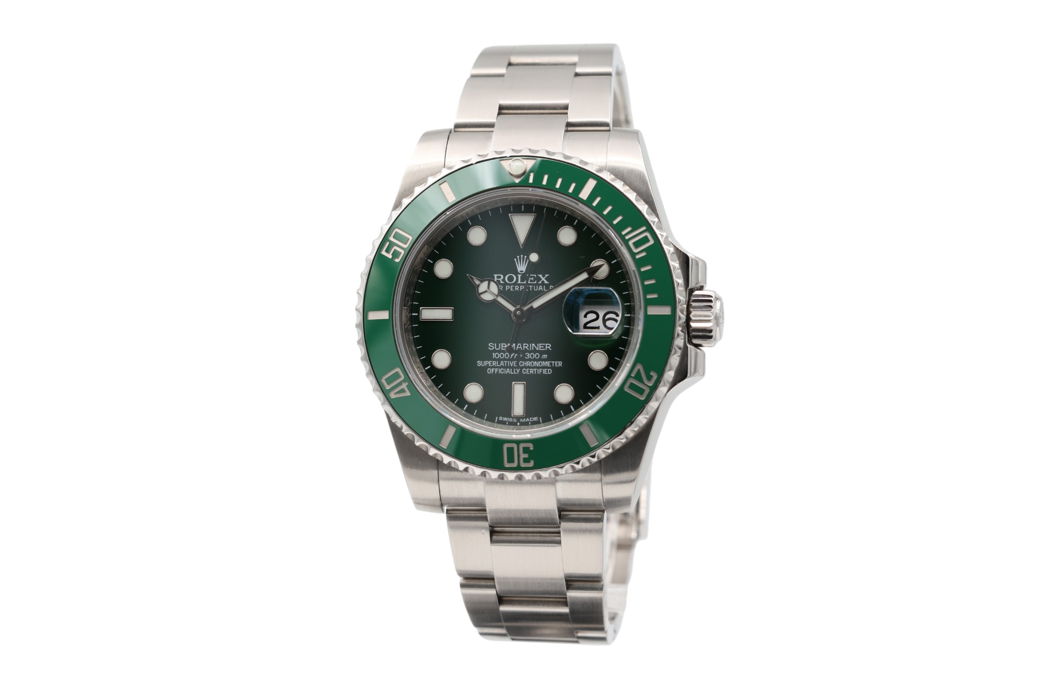 Rolex - Submariner – "Hulk" – 116610LV – 2010