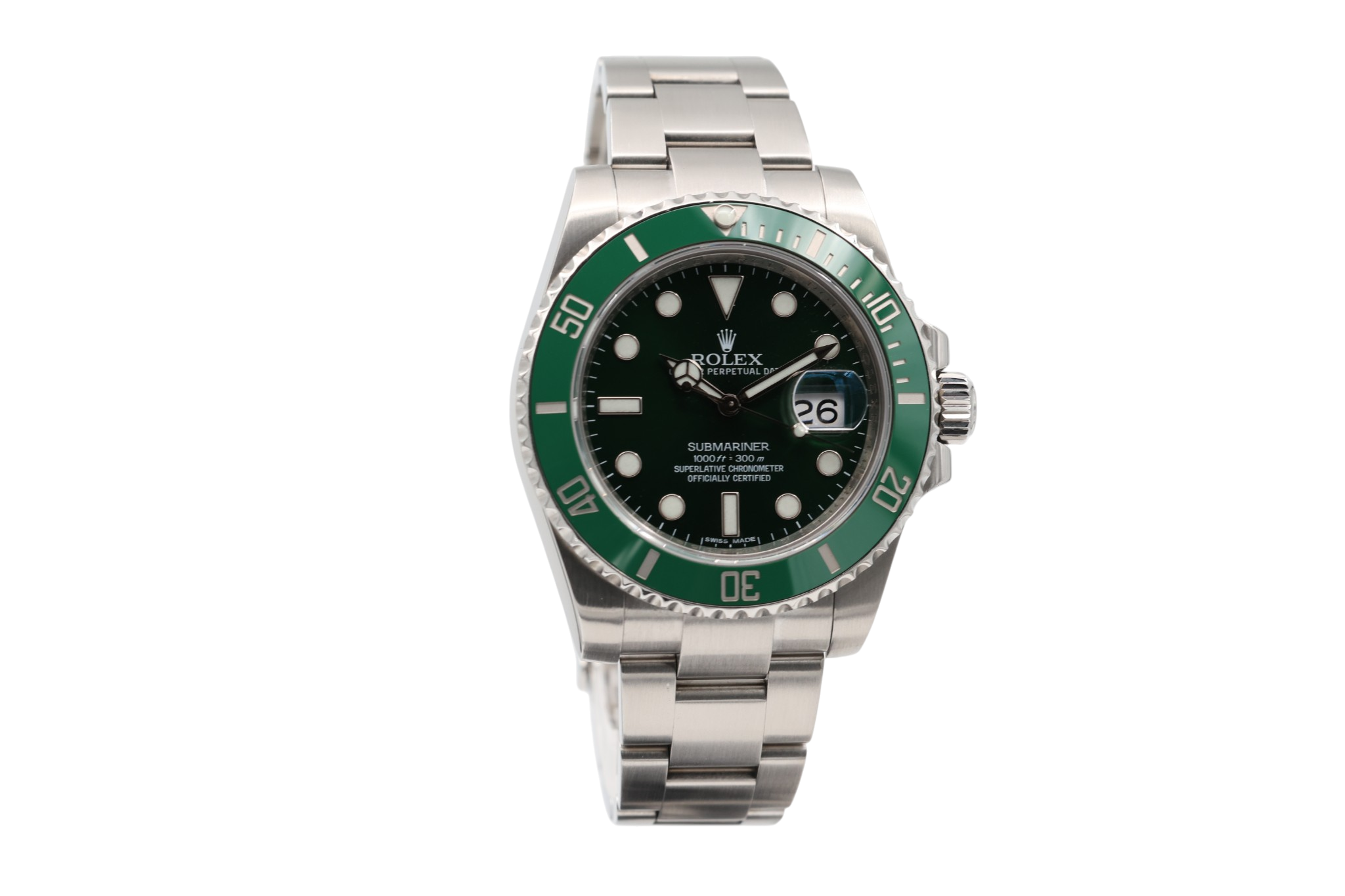 Rolex - Submariner – "Hulk" – 116610LV – 2010