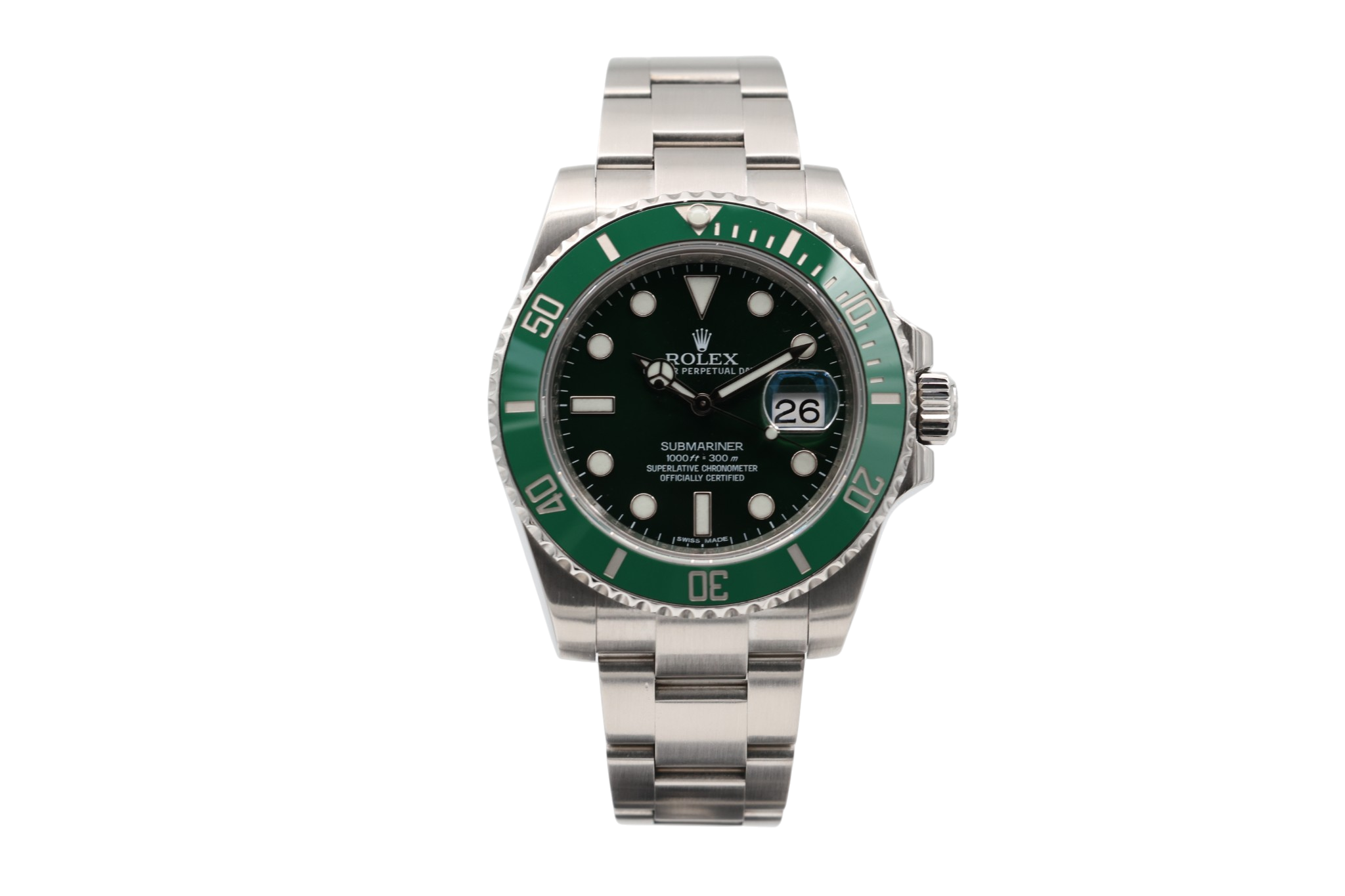 Rolex - Submariner – "Hulk" – 116610LV – 2010