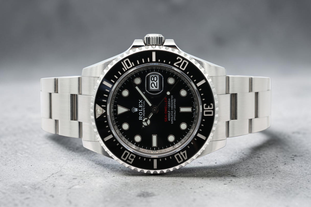 Rolex - Sea-Dweller – Black - Red Letters – 126600 – 2017
