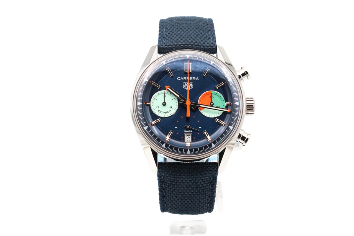 TAG Heuer - Carrera Chronograph - "Skipper" - CBS2213.FN6002 - Circa 2024
