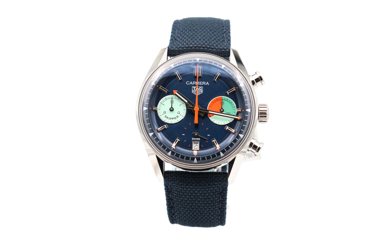 TAG Heuer - Carrera Chronograph - "Skipper" - CBS2213.FN6002 - Circa 2024