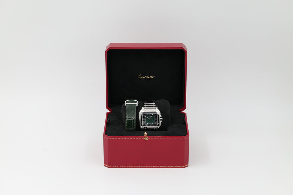 Cartier - Santos - Green Dial - WSSA0062 - 2024