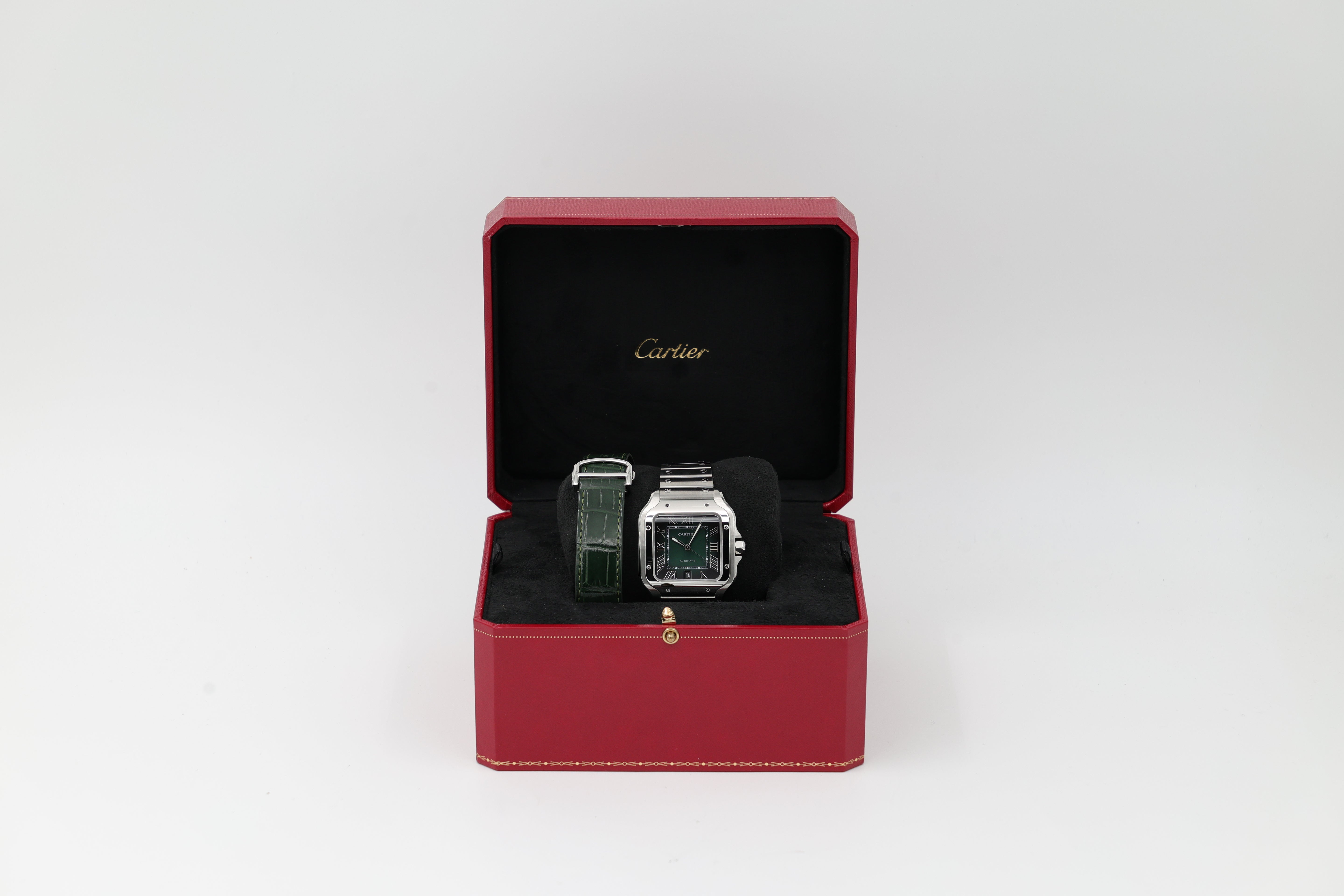 Cartier - Santos - Green Dial - WSSA0062 - 2024