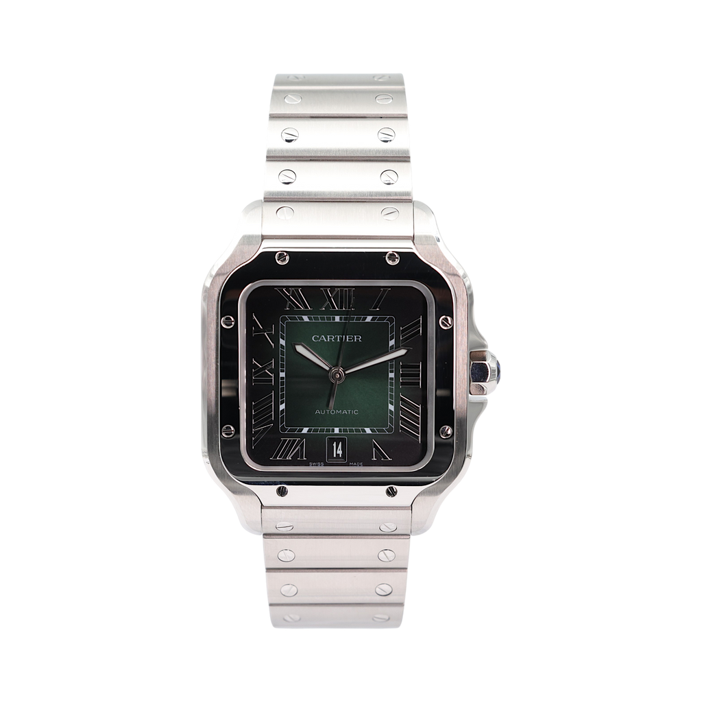 Cartier - Santos - Green Dial - WSSA0062 - 2024