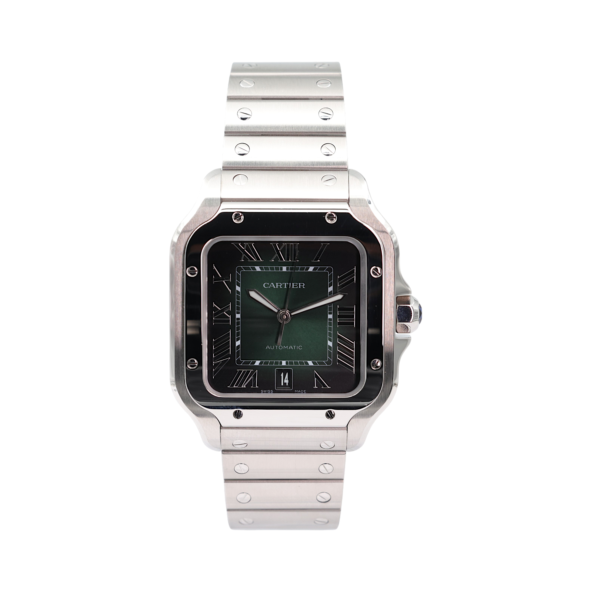 Cartier - Santos - Green Dial - WSSA0062 - 2024