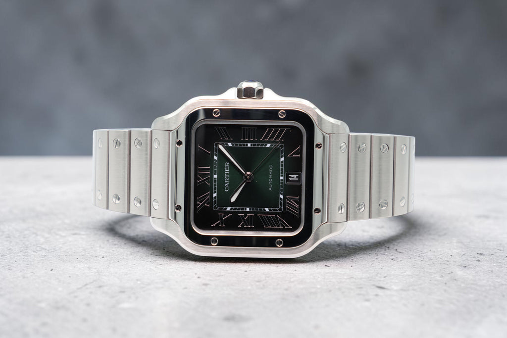 Cartier - Santos - Green Dial - WSSA0062 - 2024
