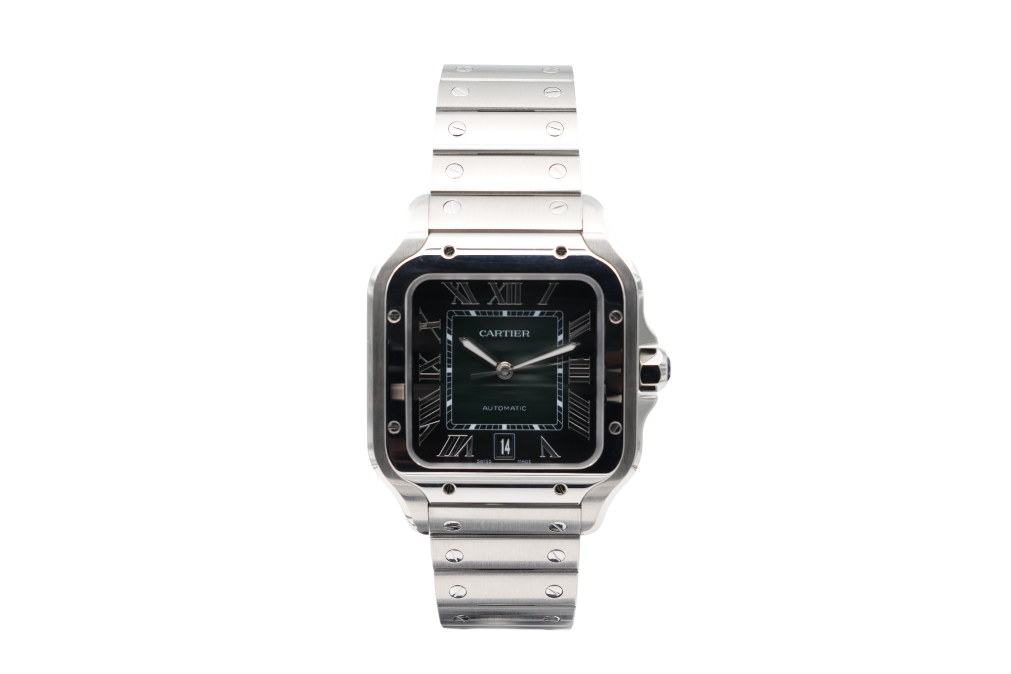 Cartier - Santos - Green Dial - WSSA0062 - 2024