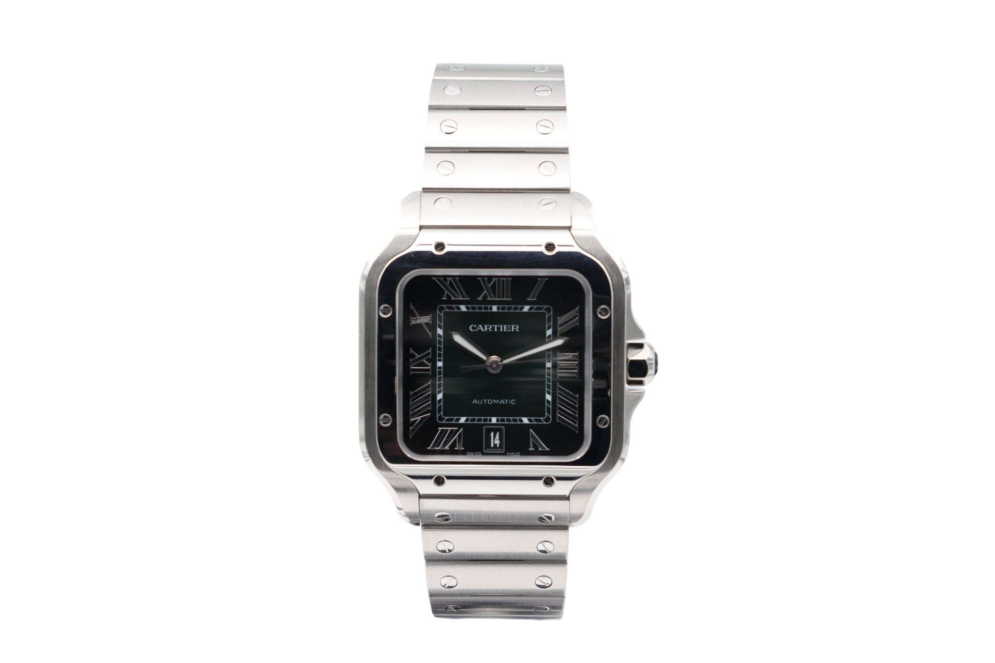 Cartier - Santos - Green Dial - WSSA0062 - 2024