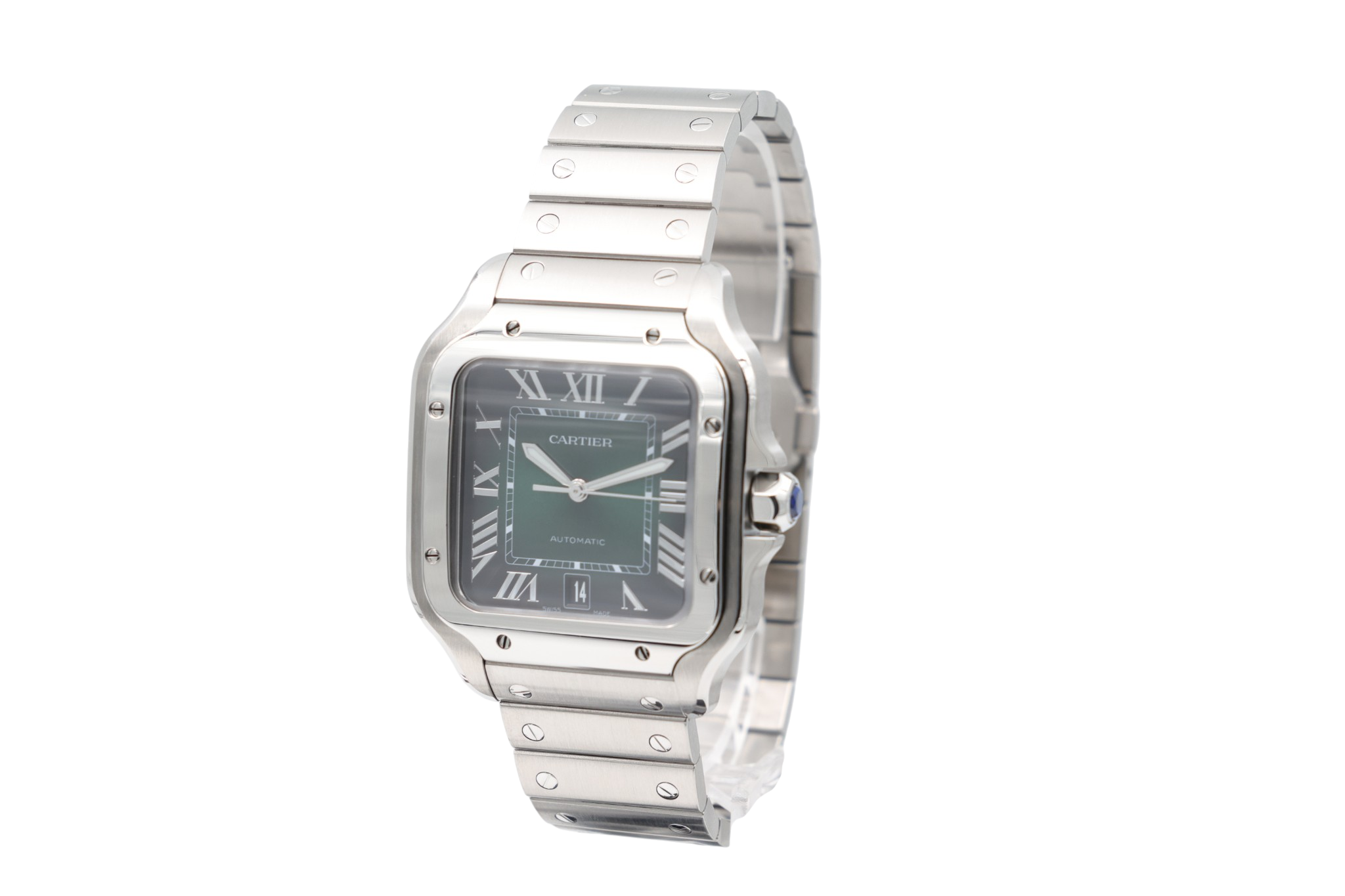 Cartier - Santos - Green Dial - WSSA0062 - 2024