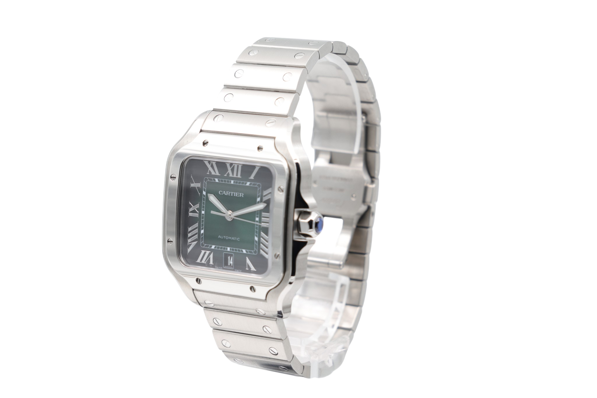 Cartier - Santos - Green Dial - WSSA0062 - 2024