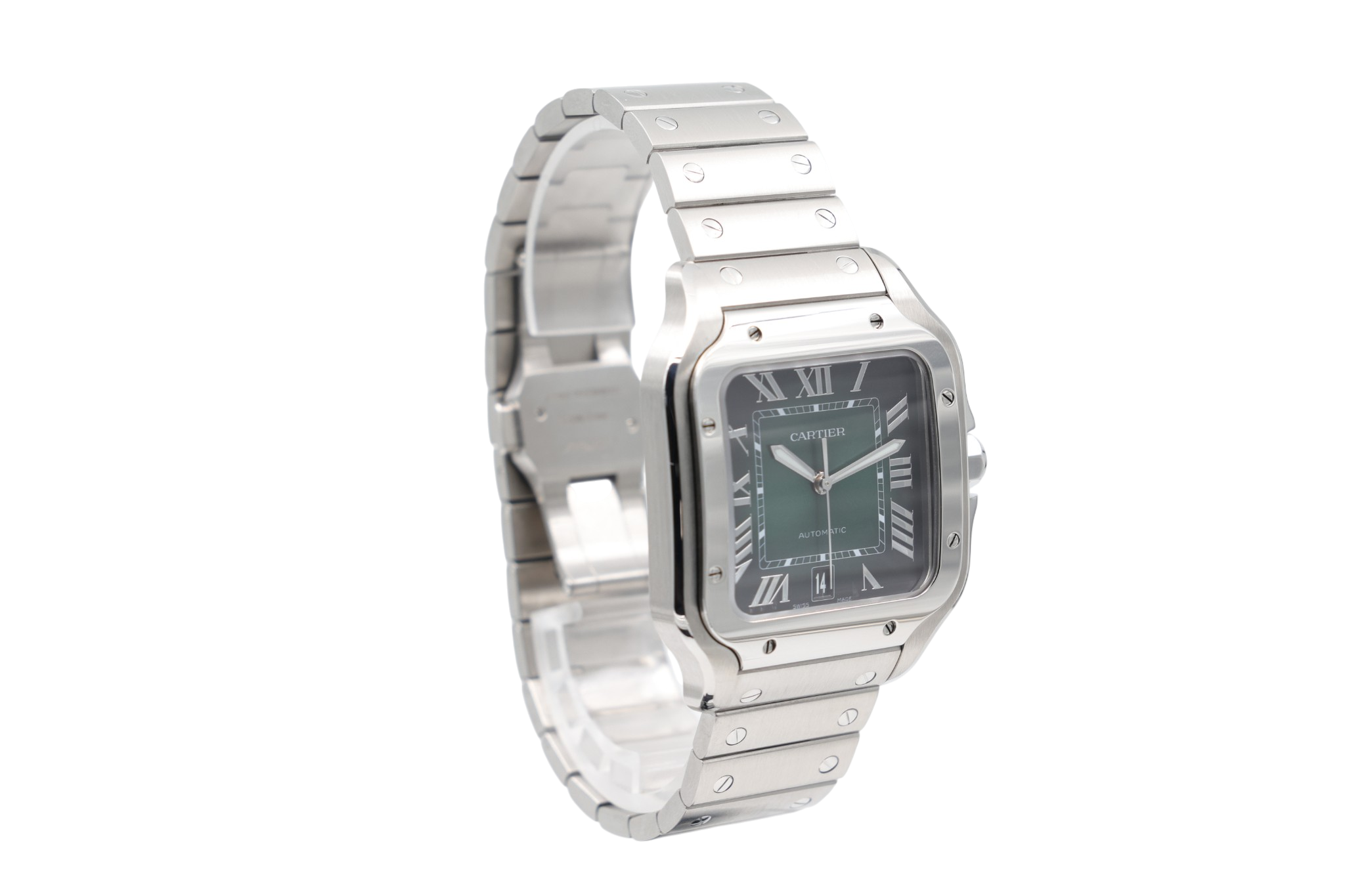 Cartier - Santos - Green Dial - WSSA0062 - 2024