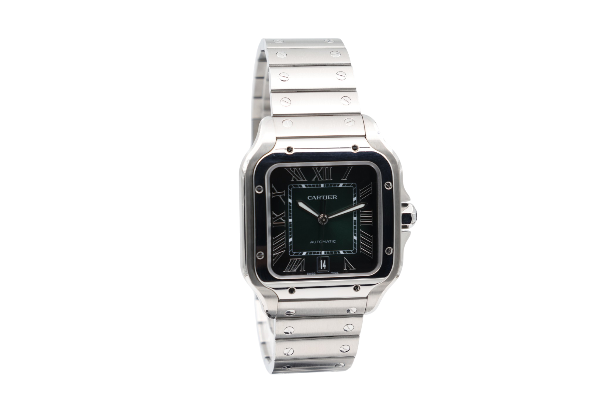 Cartier - Santos - Green Dial - WSSA0062 - 2024