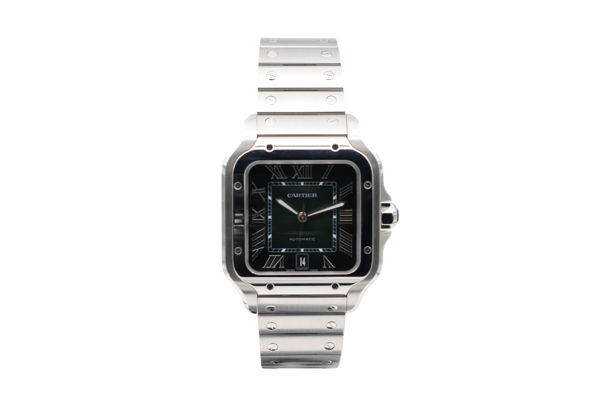 Cartier - Santos - Green Dial - WSSA0062 - 2024