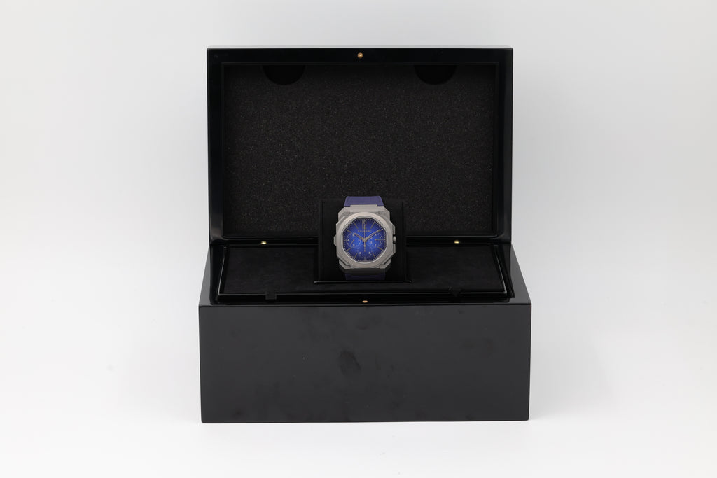 Bulgari - Octo Finissimo Chronograph GMT Automatic – "Yoshida Blue" – 103889 – 2026