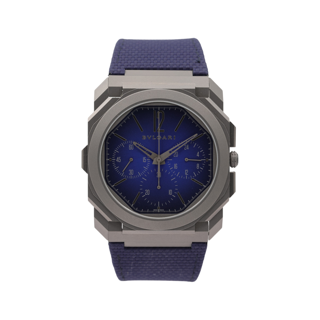 Bulgari - Octo Finissimo Chronograph GMT Automatic – "Yoshida Blue" – 103889 – 2026