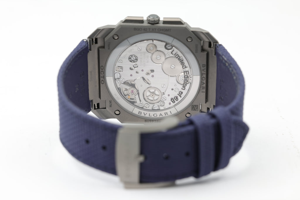 Bulgari - Octo Finissimo Chronograph GMT Automatic – "Yoshida Blue" – 103889 – 2026