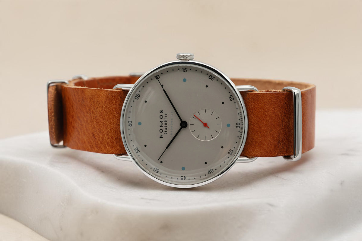 Nomos - Glashütte Metro Chronometer for Hodinkee – Silver – 1109