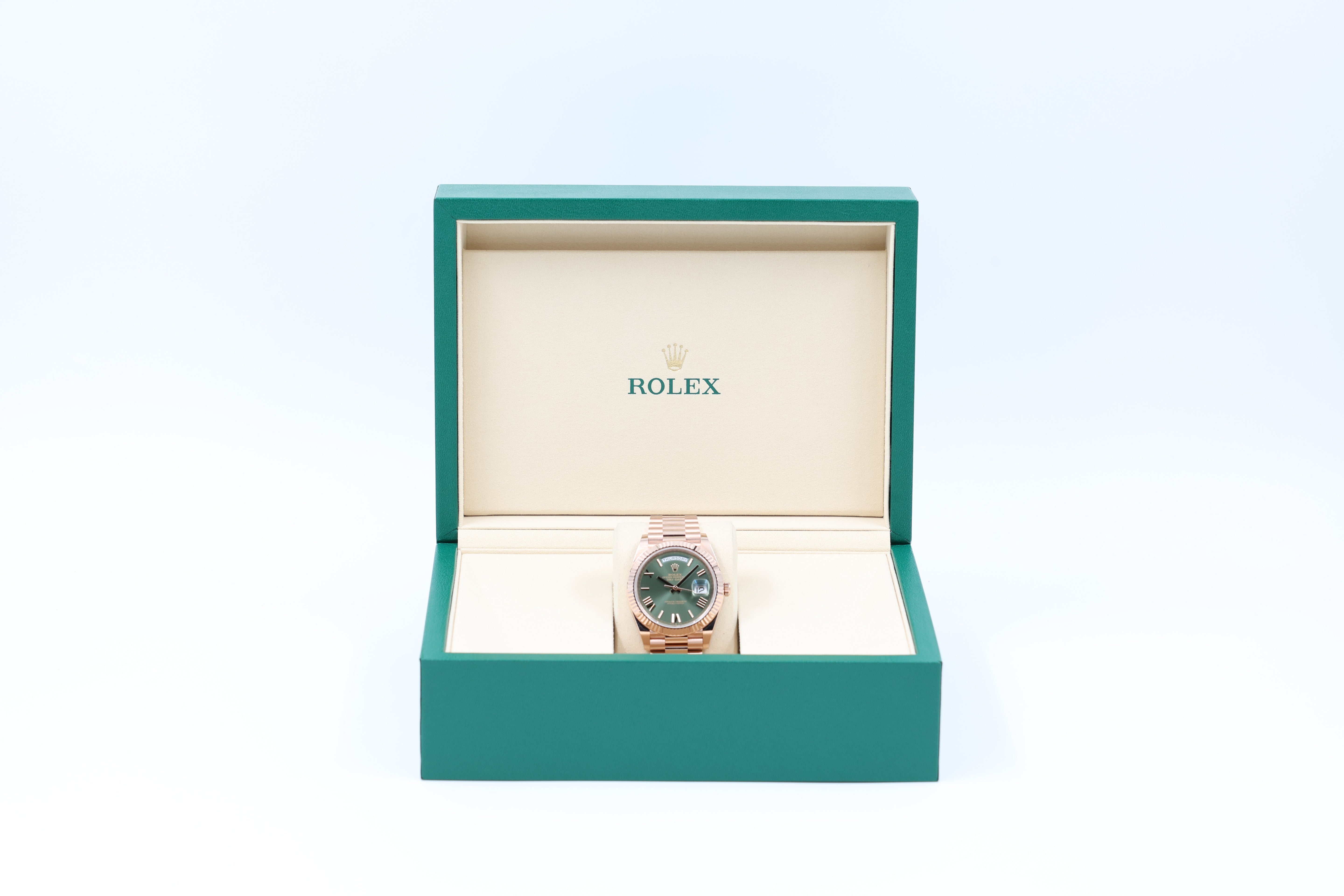 Rolex - Day-Date - Olive Green Dial - 228235 - 2025
