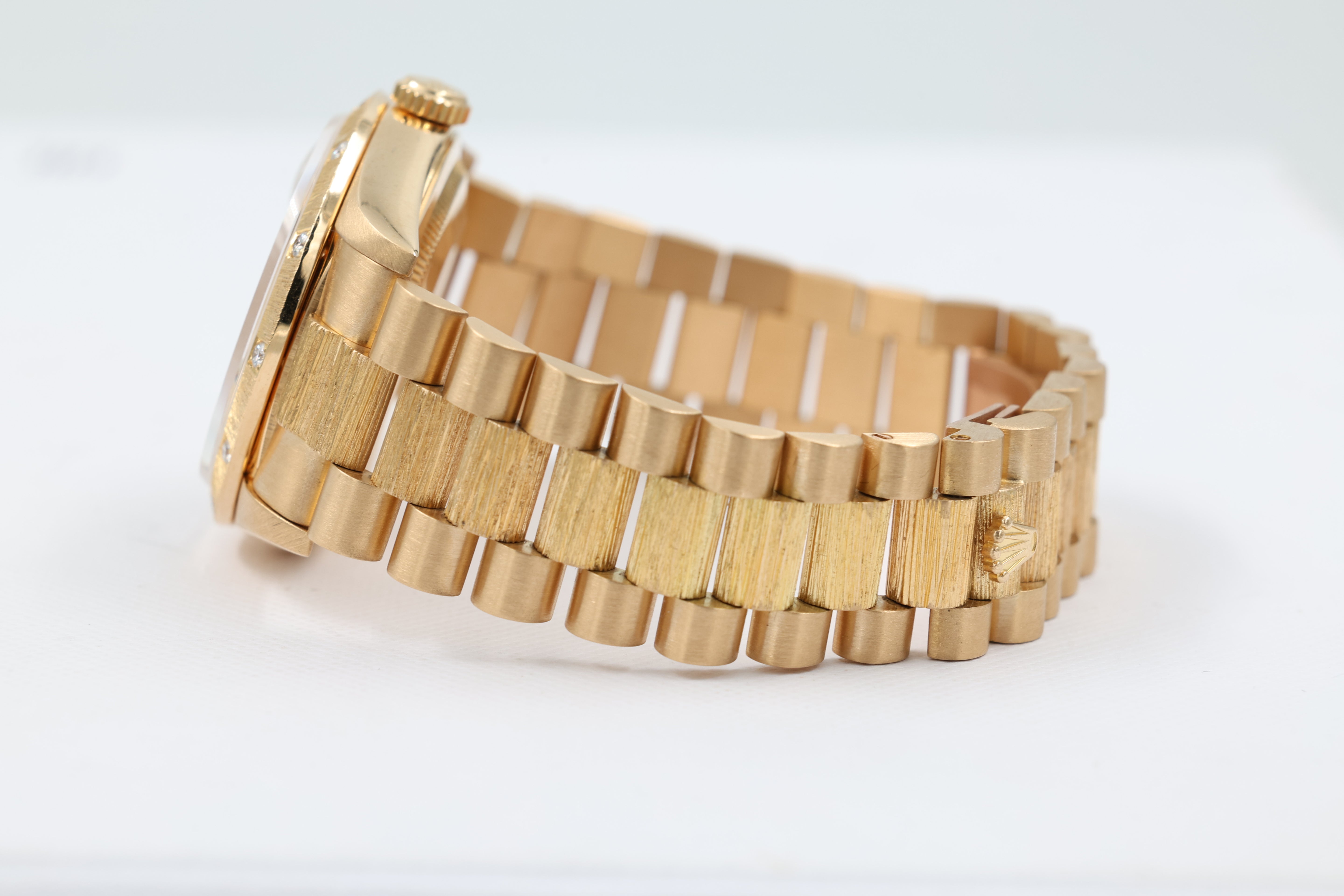 Rolex - Day-Date - Champagne Diamond Dial - 18308 - Circa 1989