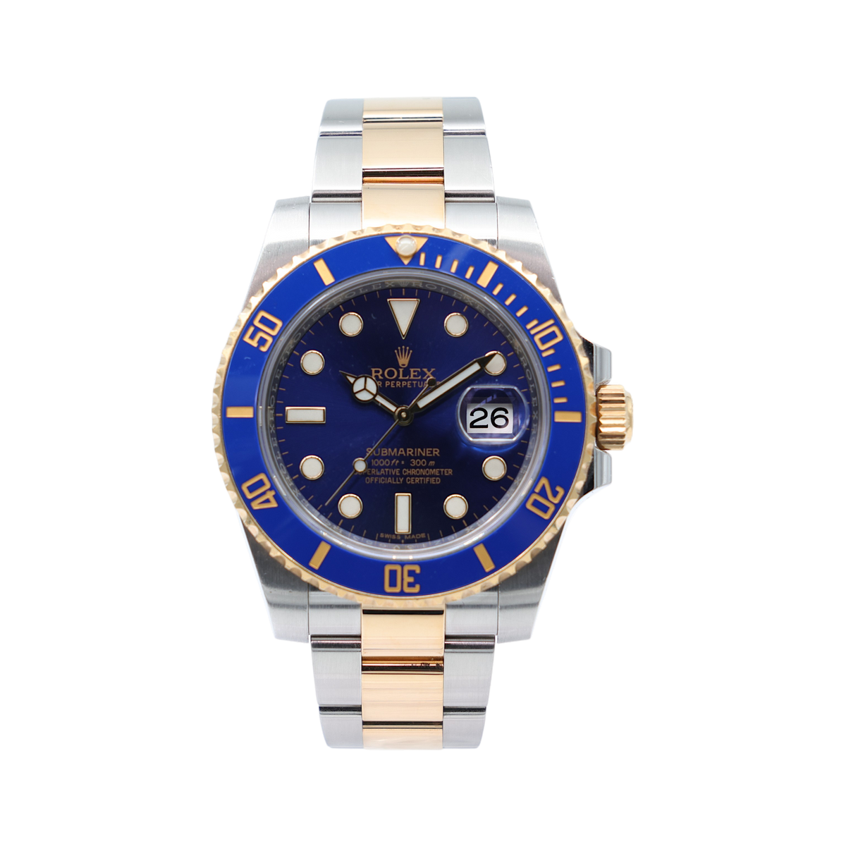Rolex - Submariner – Blue – 116613LB – 2015