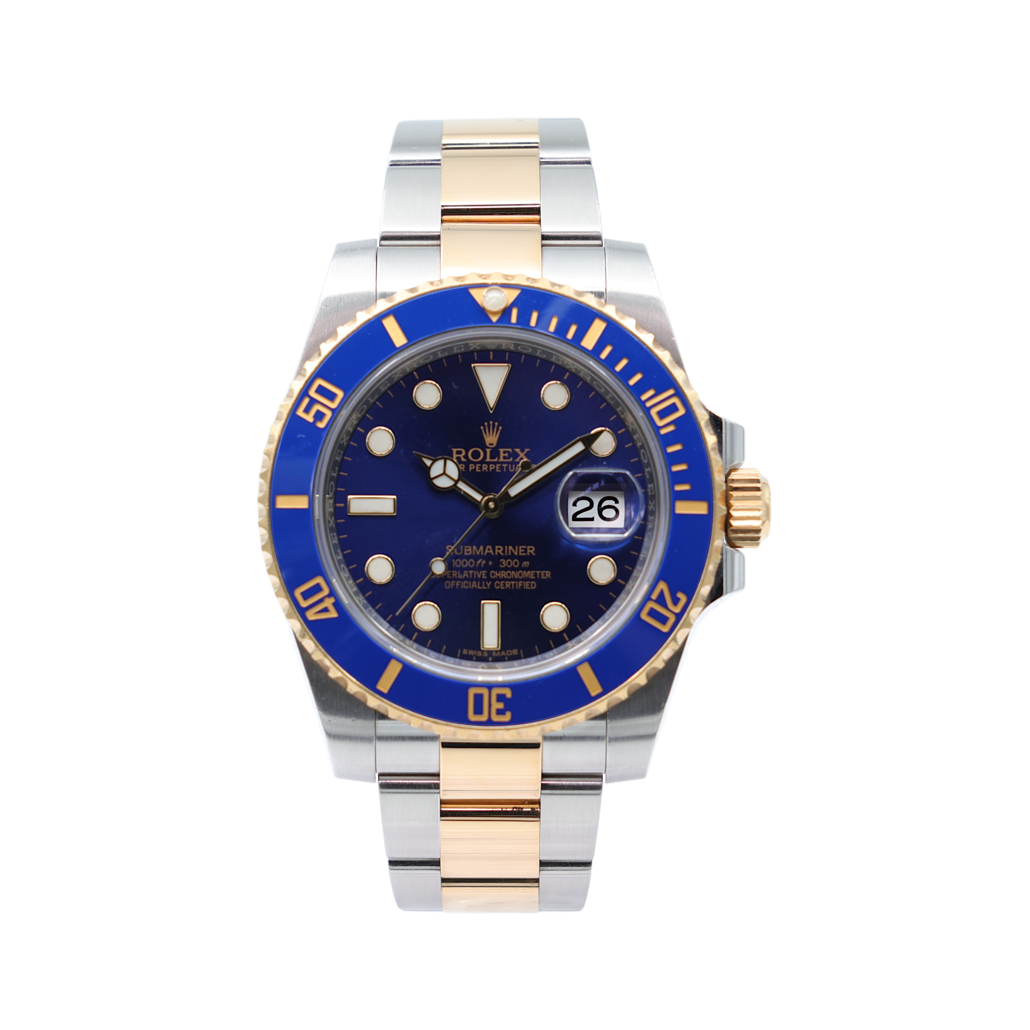 Rolex - Submariner – Blue – 116613LB – 2015