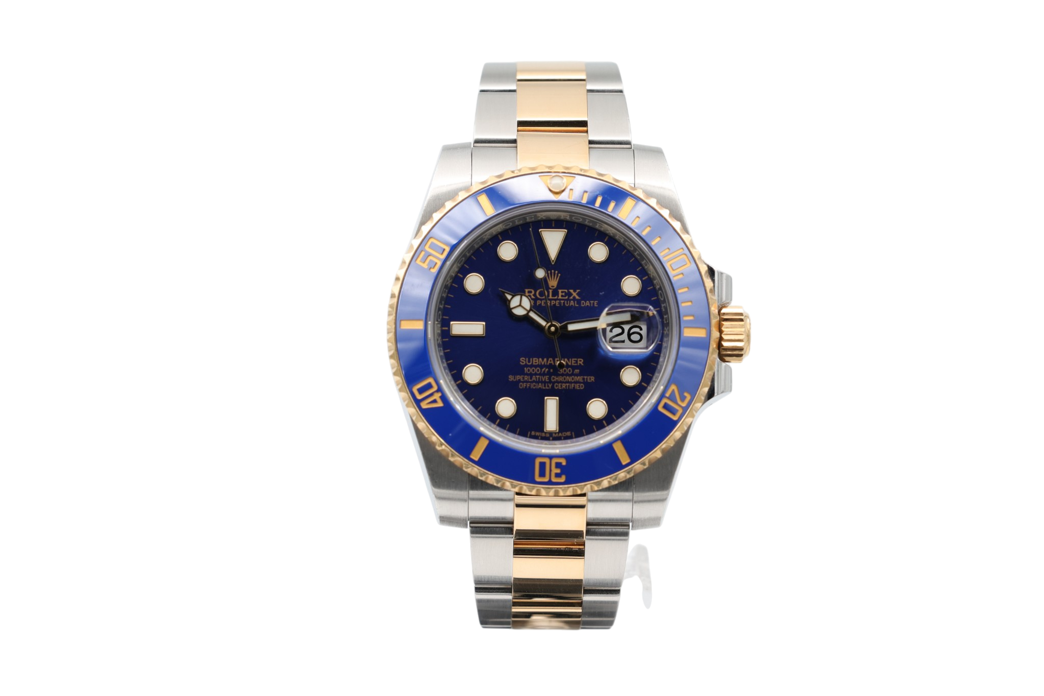Rolex - Submariner – Blue – 116613LB – 2015