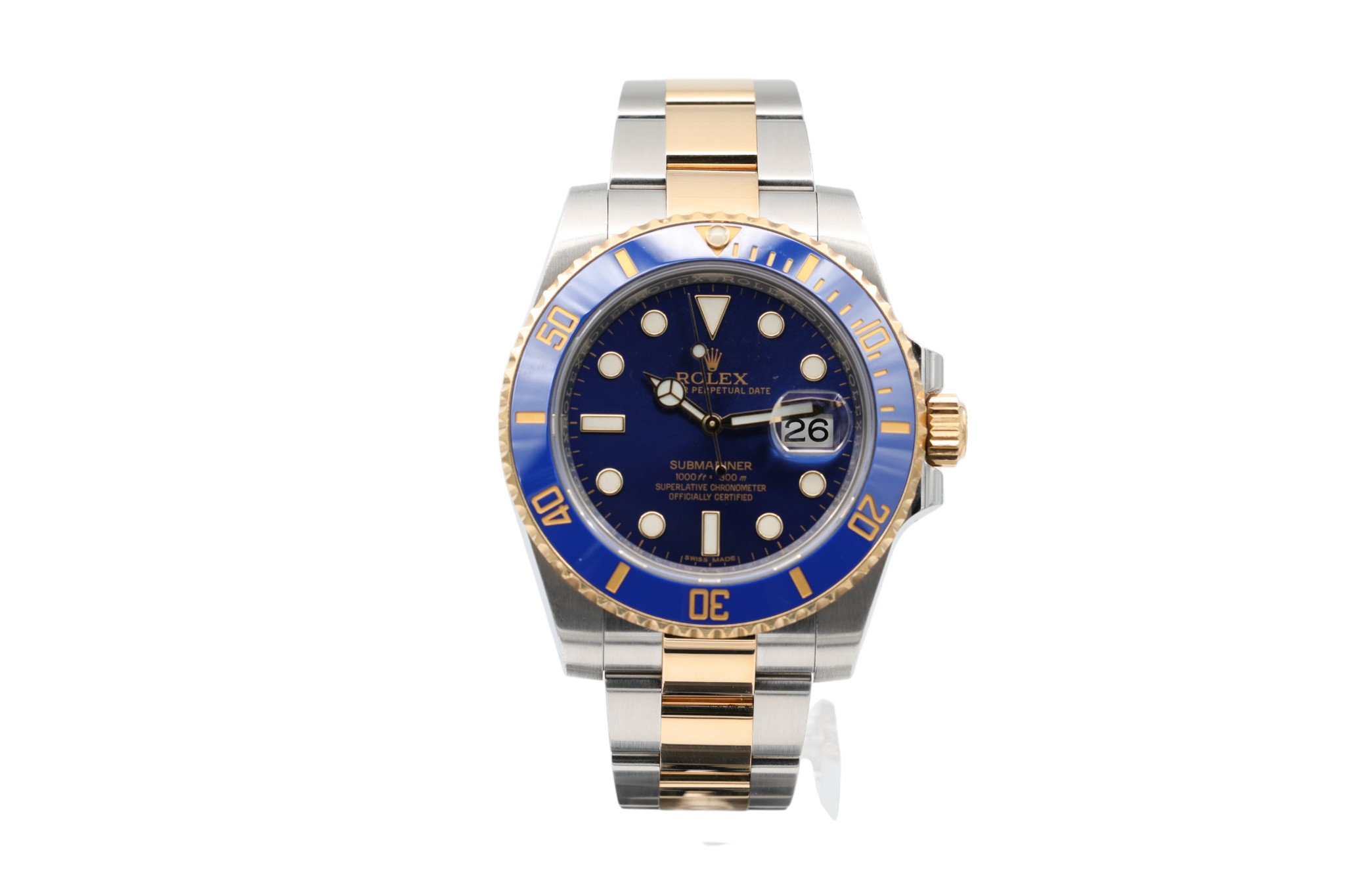 Rolex - Submariner – Blue – 116613LB – 2015