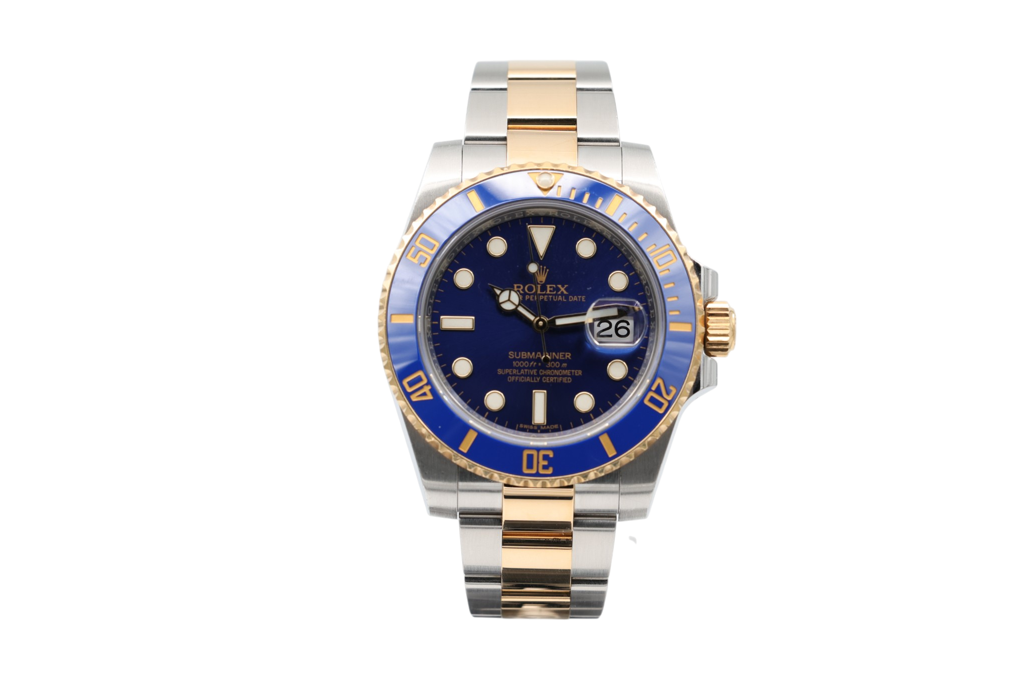 Rolex - Submariner – Blue – 116613LB – 2015