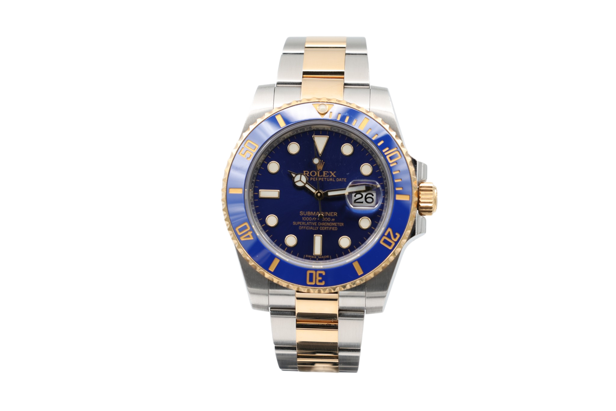 Rolex - Submariner – Blue – 116613LB – 2015